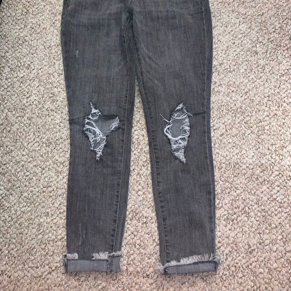WOMENS SIZE 8 JEANS ROCKSTAR MID RISE - Picture 6 of 6